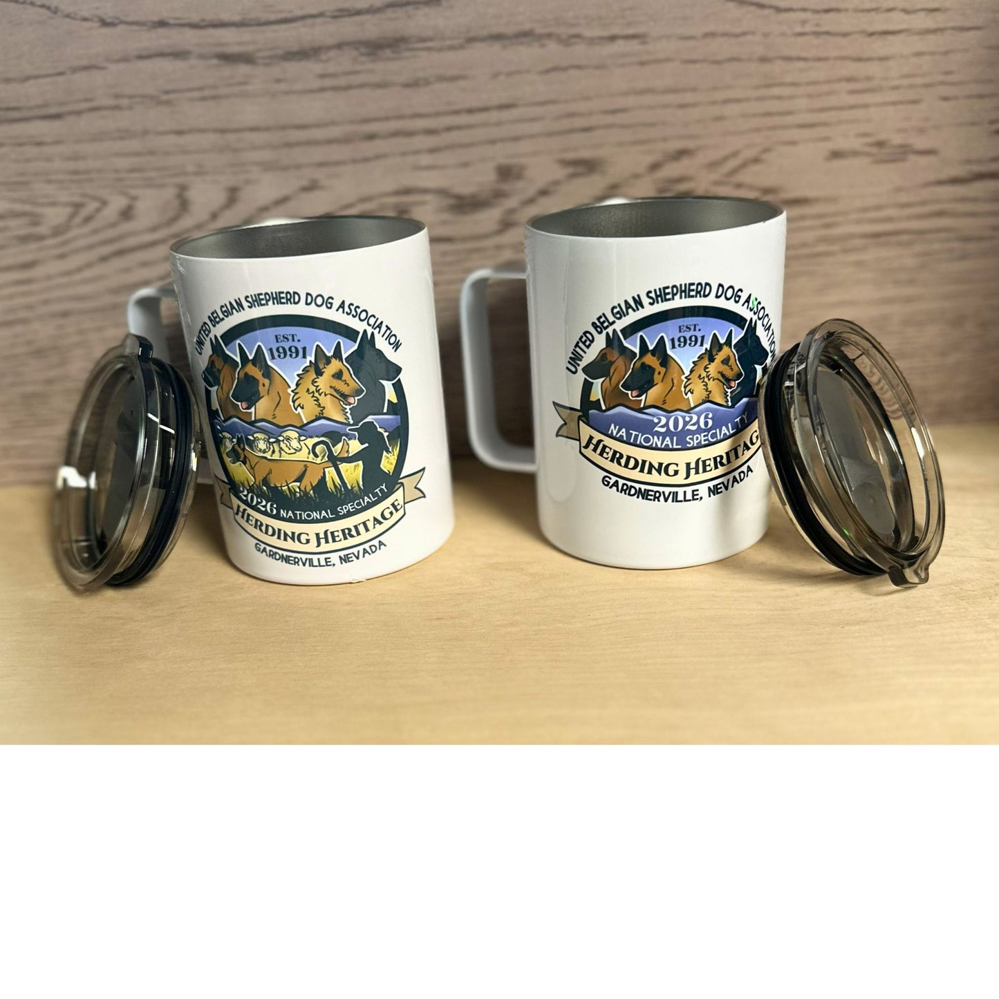 UBSDA Logo Stainless Hot or Cold Travel Mug