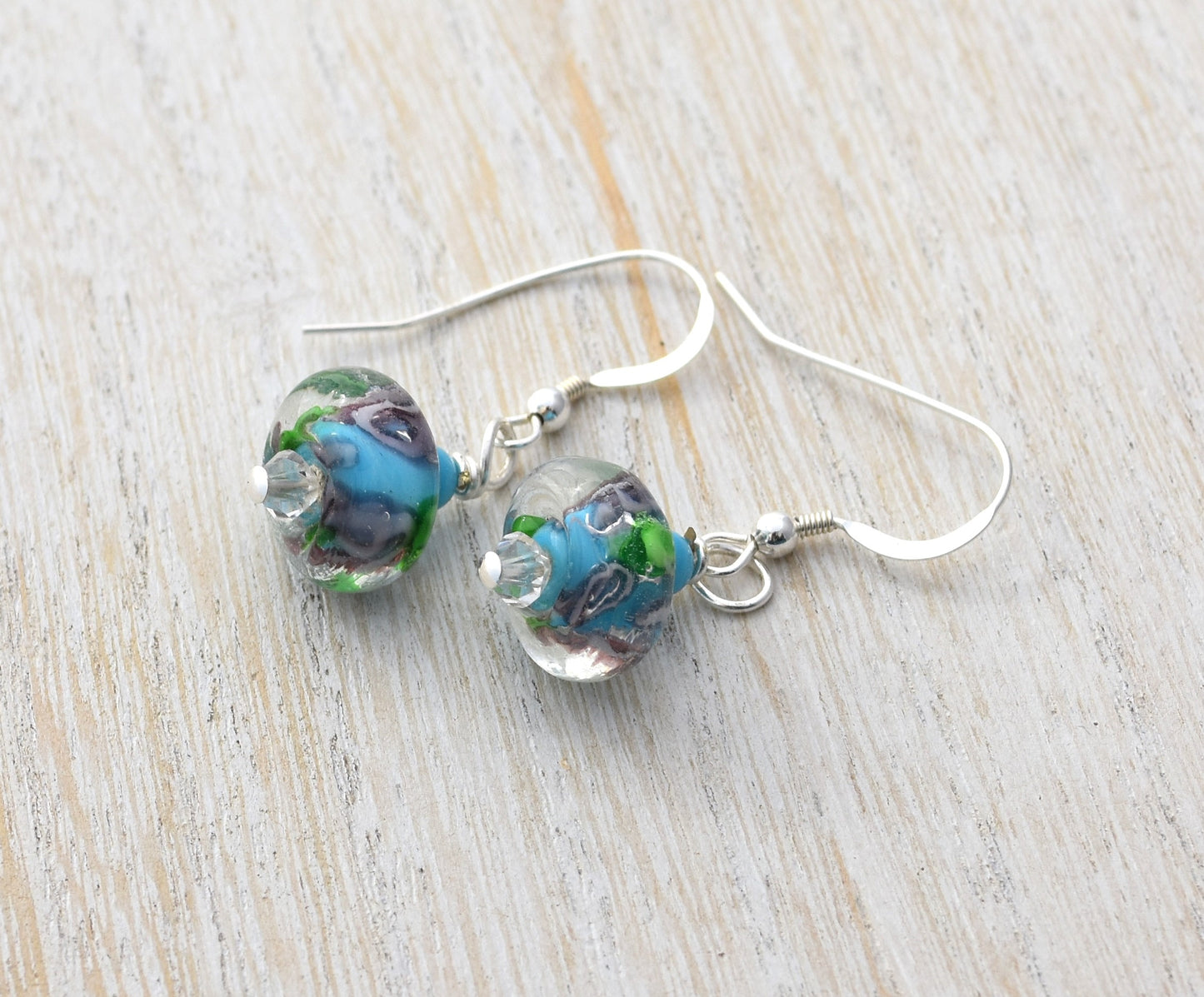 Artisan Lampwork Dangle Earrings