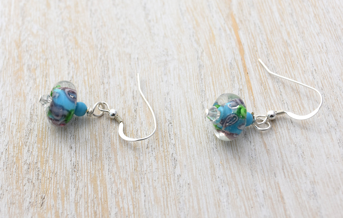 Artisan Lampwork Dangle Earrings