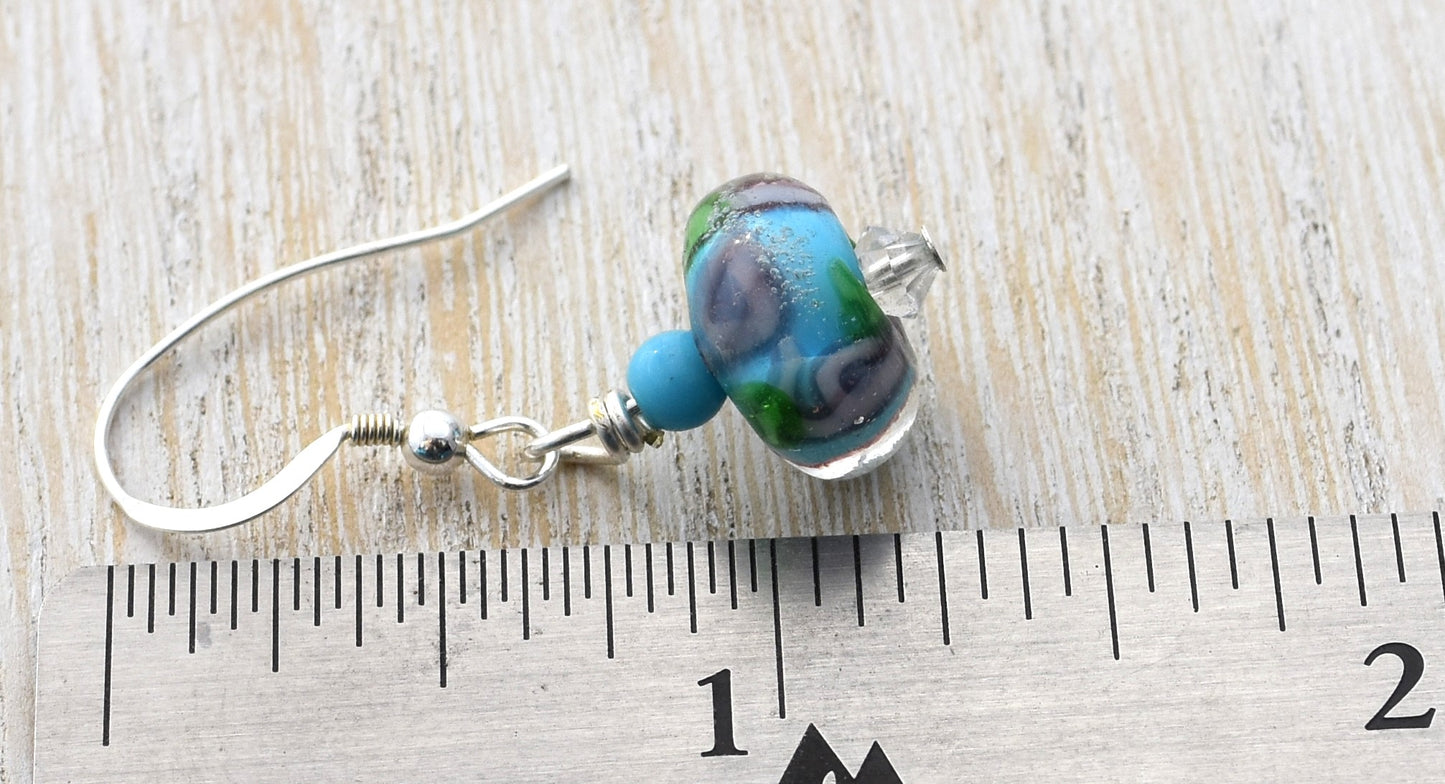 Artisan Lampwork Dangle Earrings