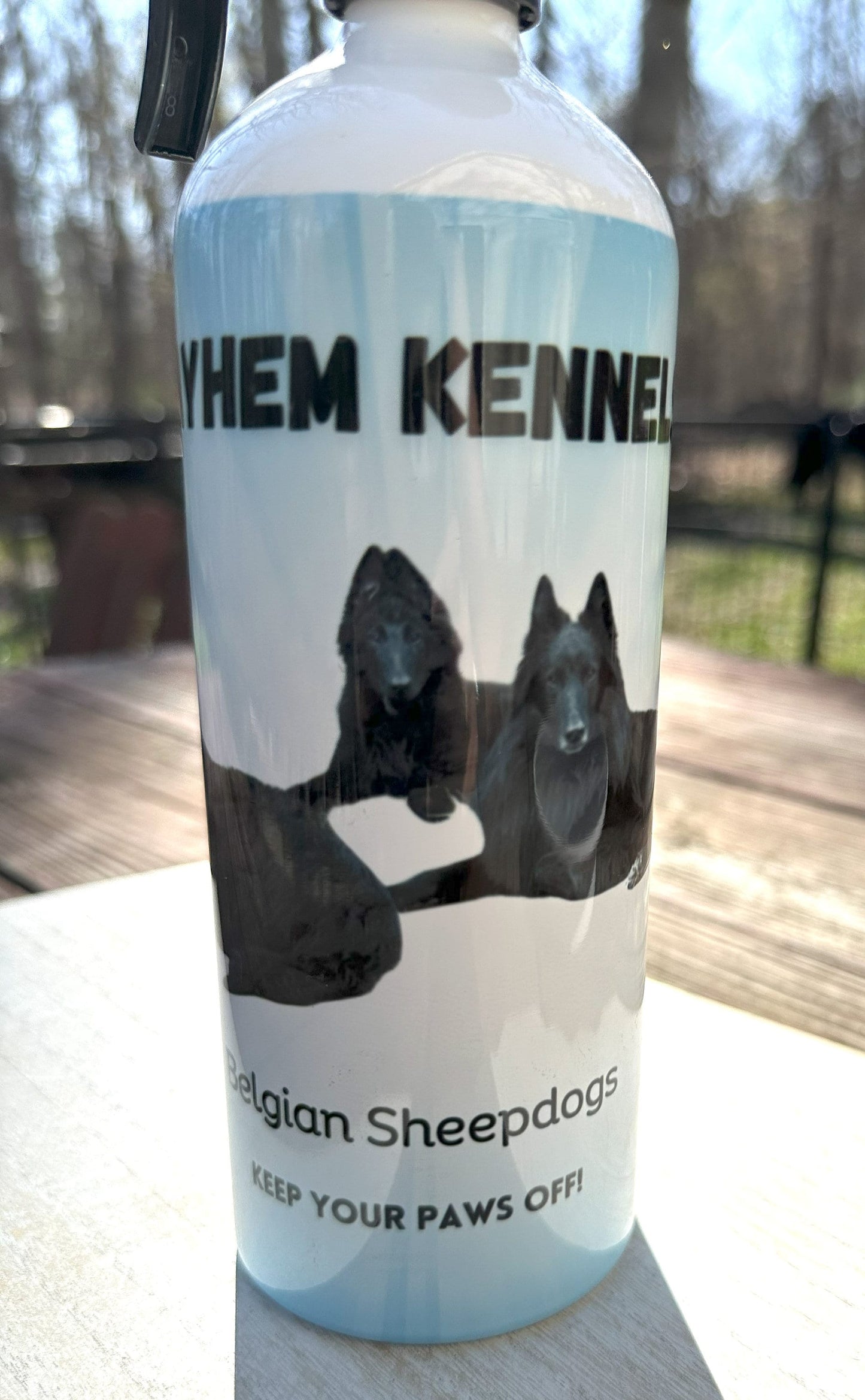 Customized Dog Grooming Spray Bottle