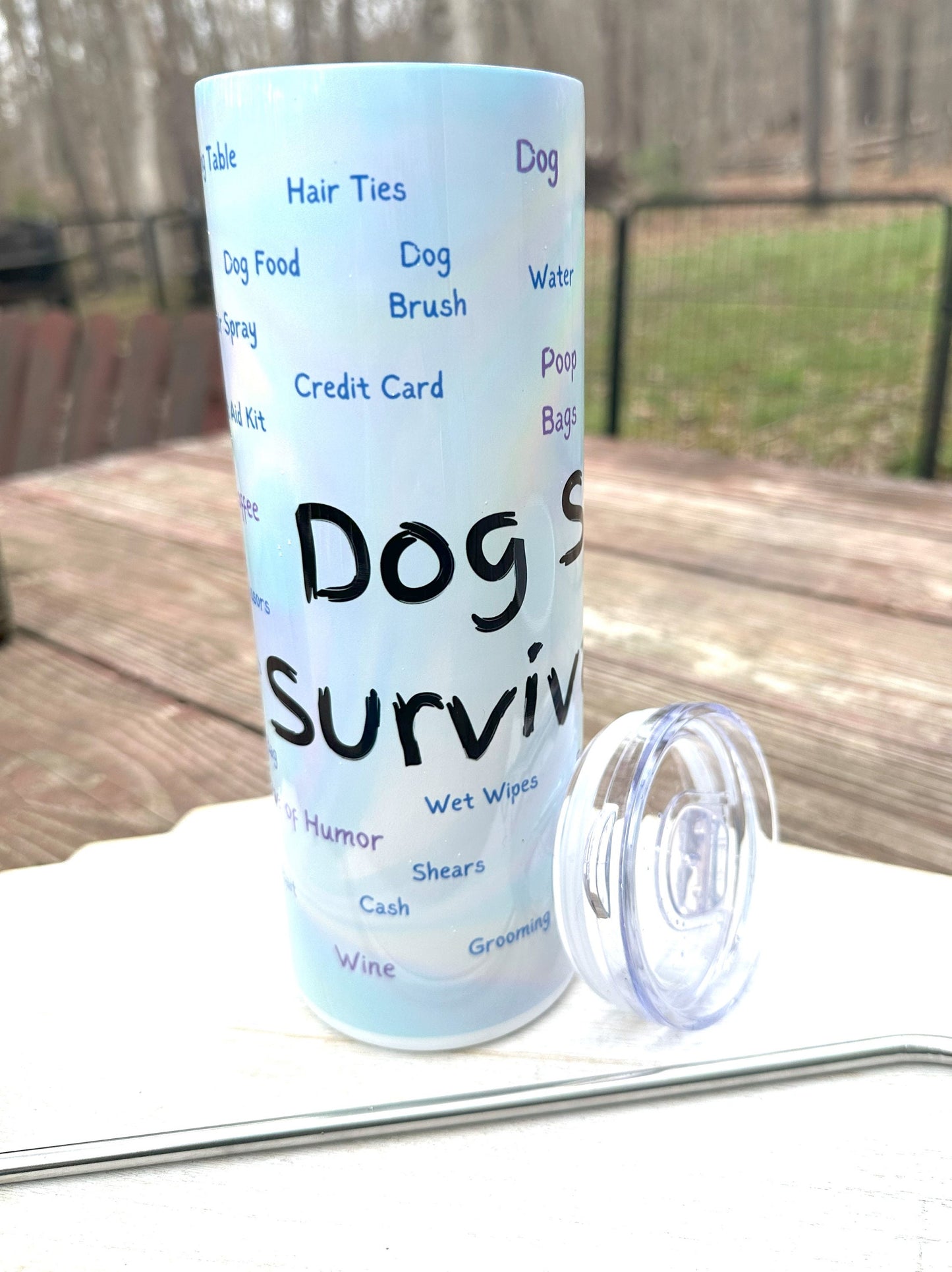 Dog Show Survival Tumbler, 20oz Tumbler