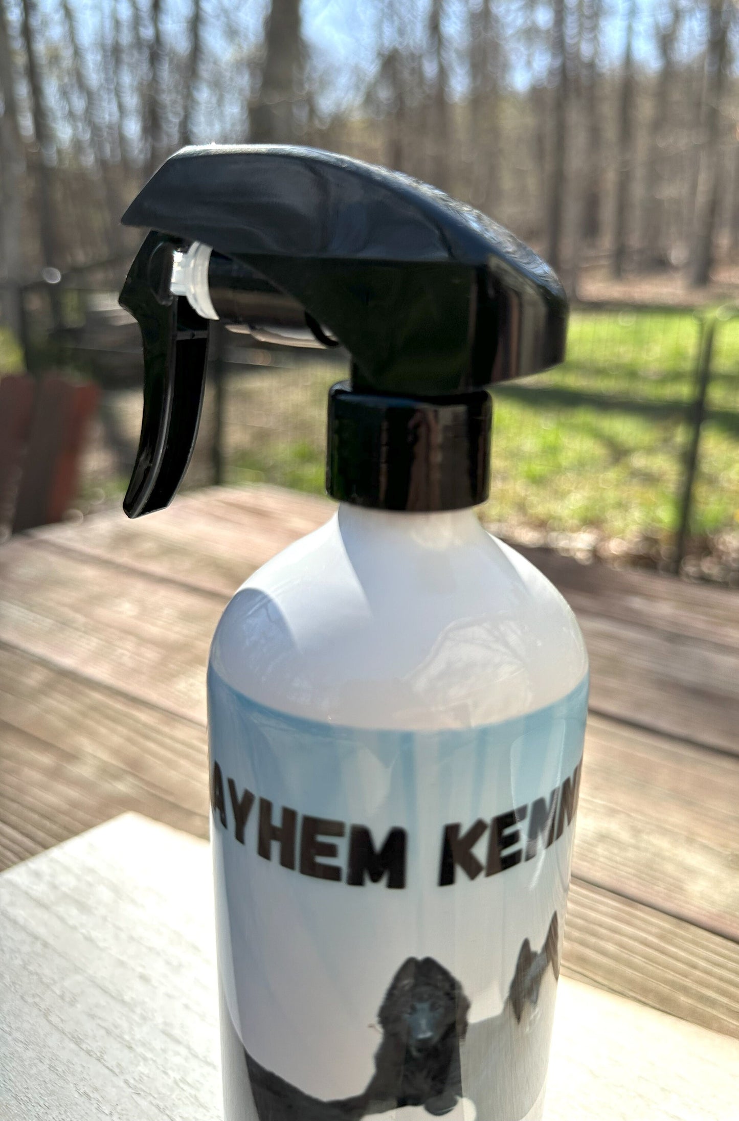 Customized Dog Grooming Spray Bottle
