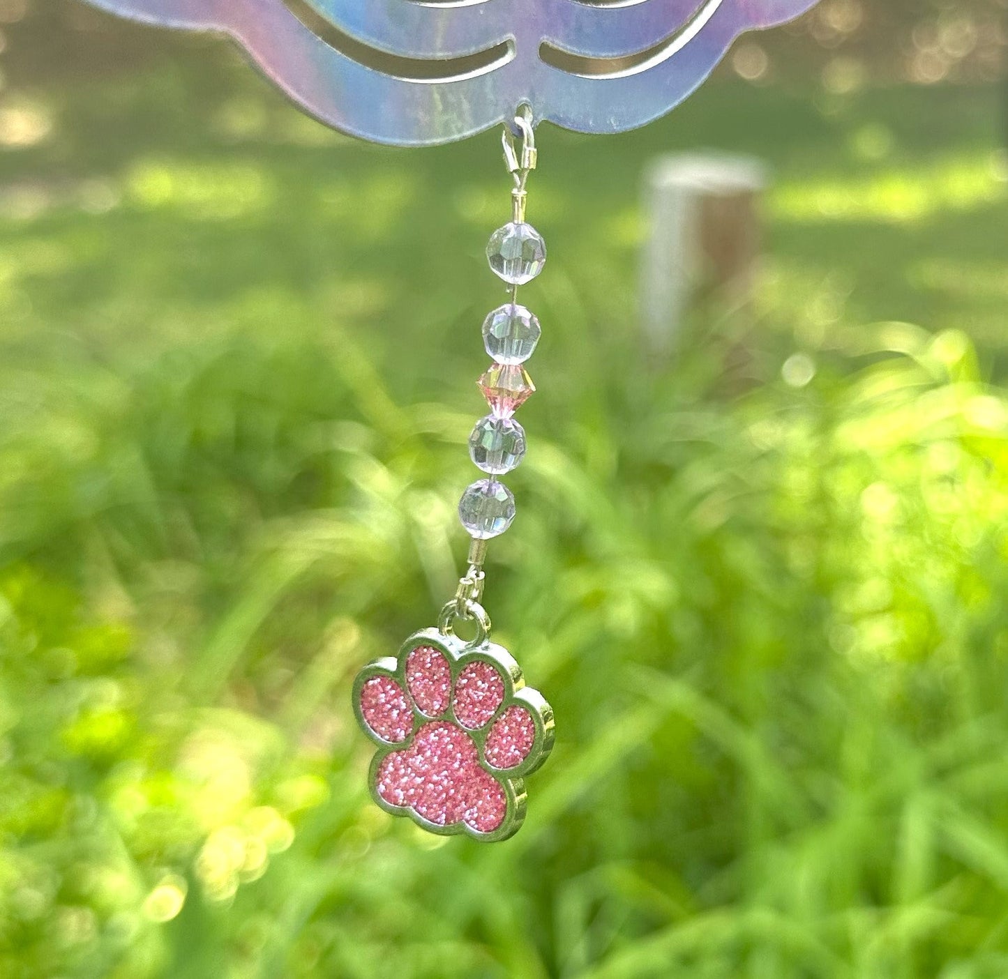 Personalized Dog Mom Aluminum Wind Spinner Gift, 8"