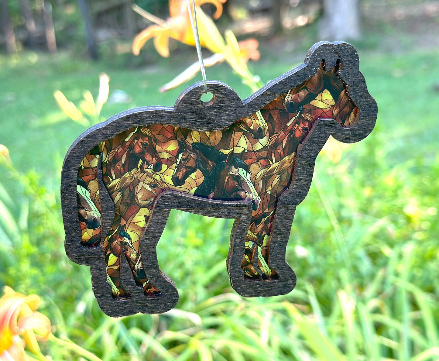 Horse Suncatcher, Horse Acrylic, Window Decoration
