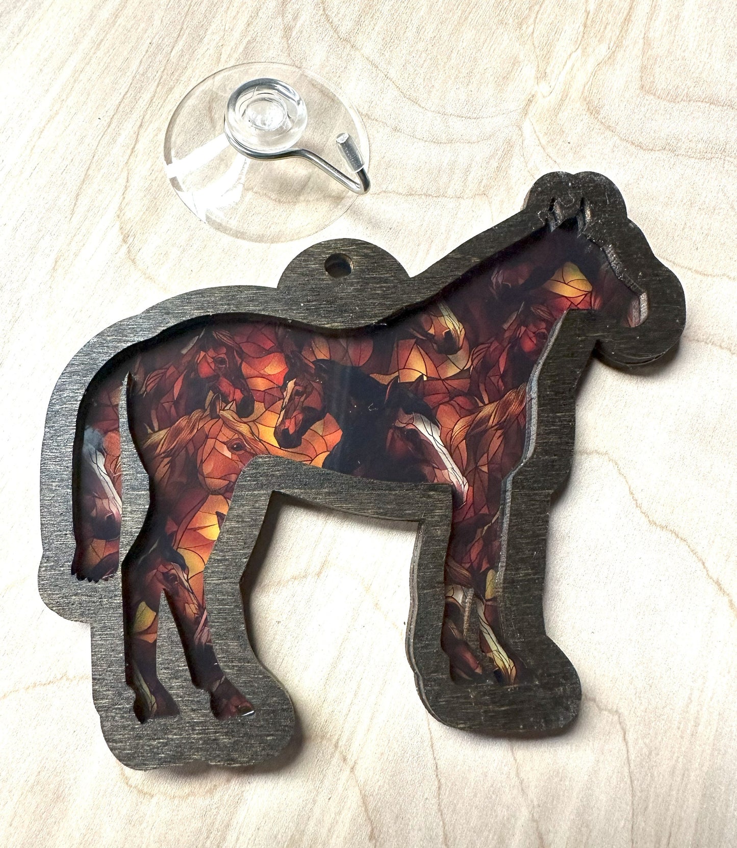 Horse Suncatcher, Horse Acrylic, Window Decoration