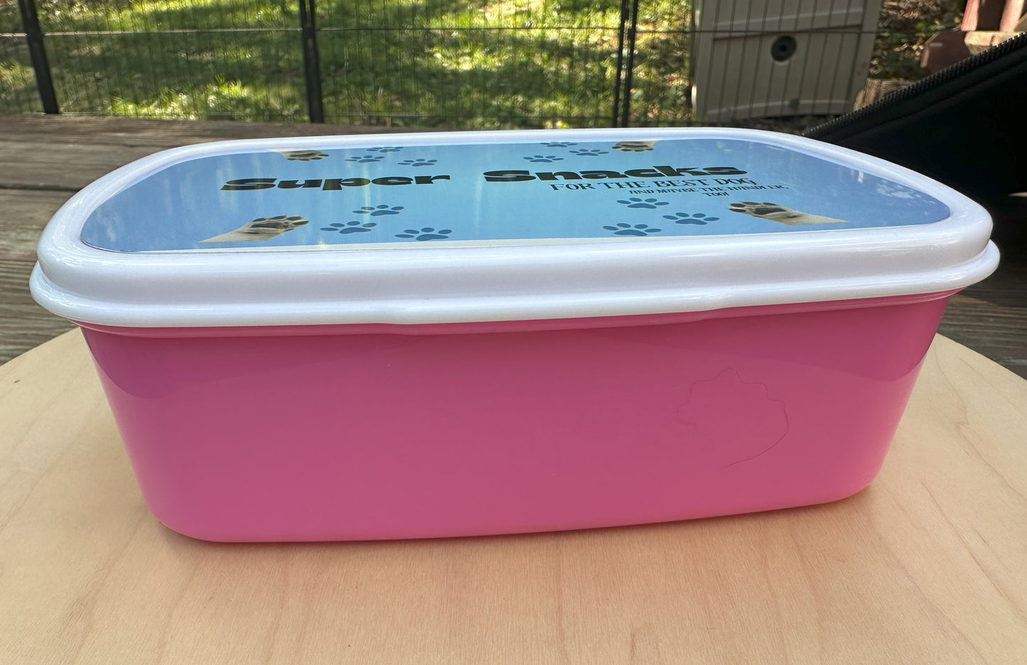 Dog Treat Holder, Lunchbox with Snack Box, Dog Show Supplies