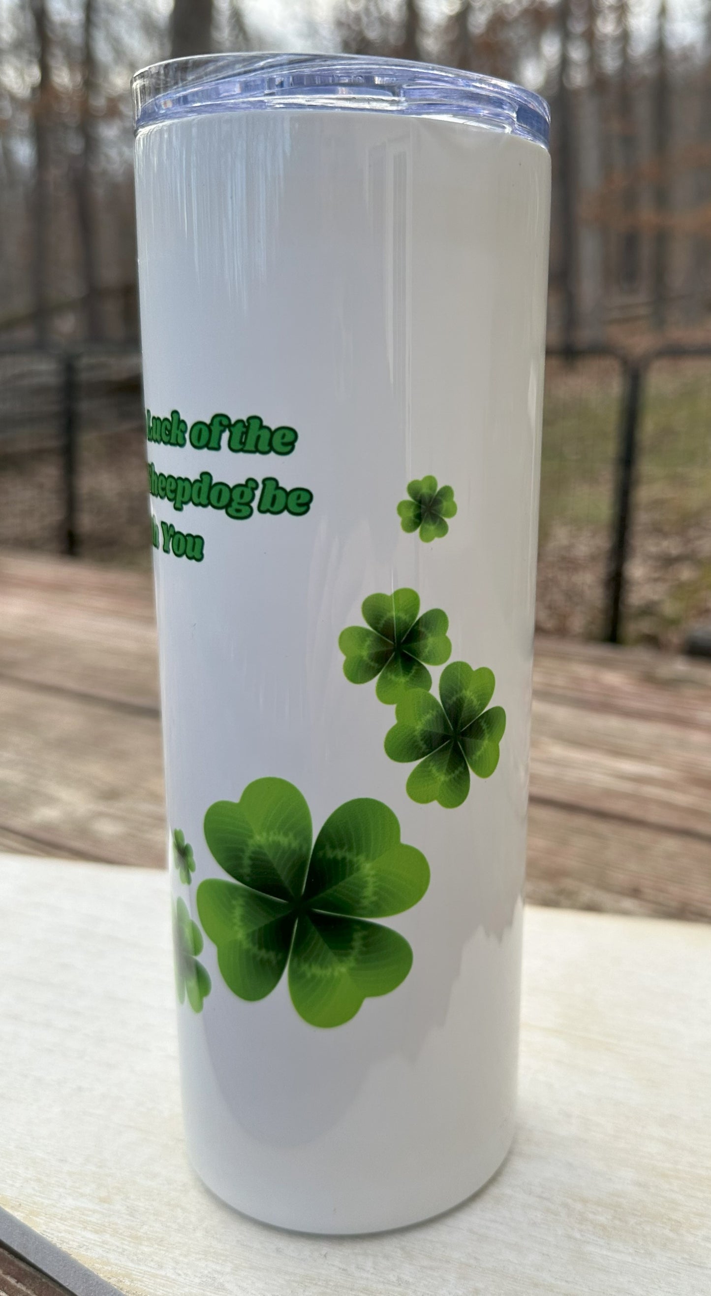 Belgian Sheepdog Saint Patrick's Day Tumbler