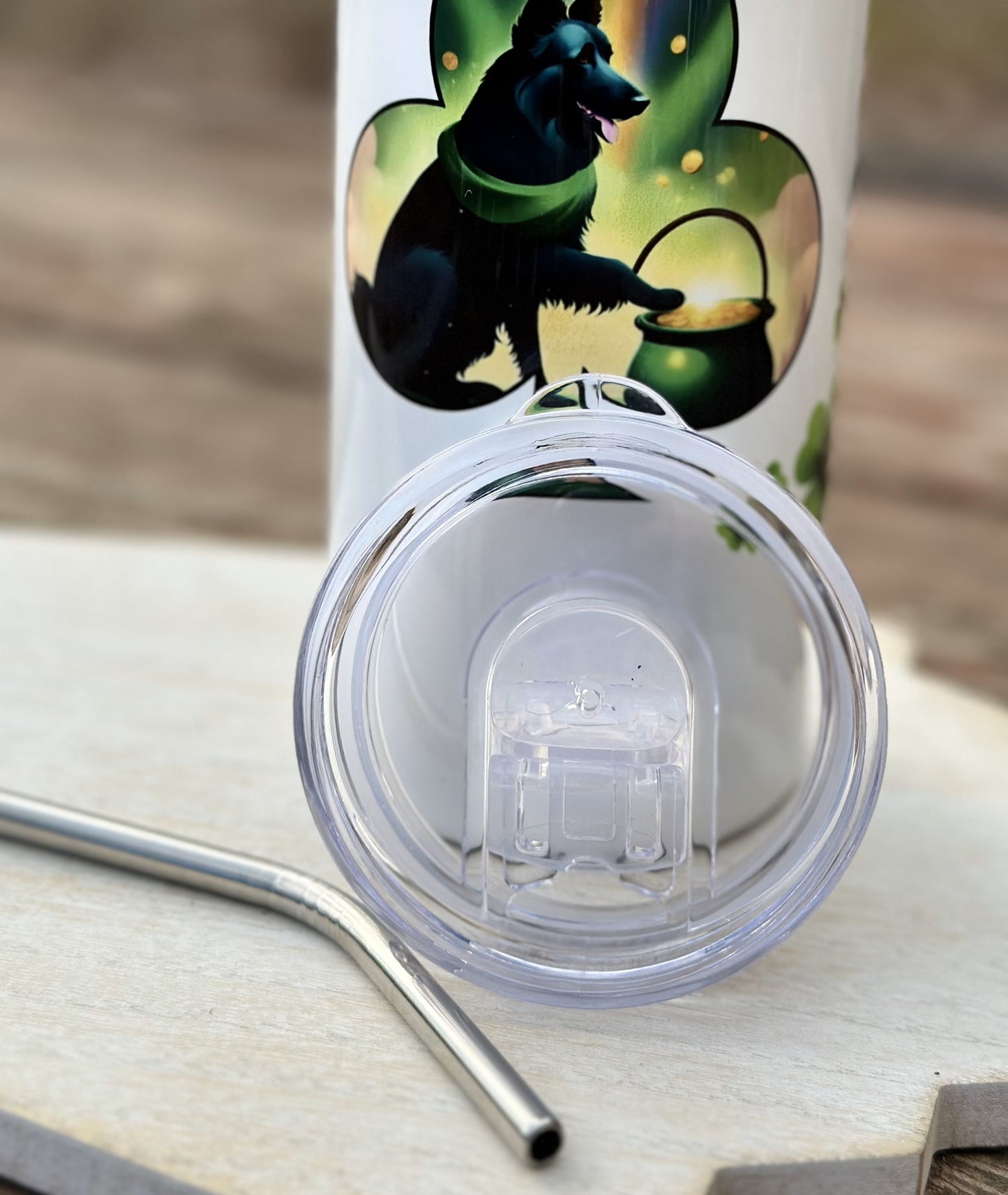 Belgian Sheepdog Saint Patrick's Day Tumbler