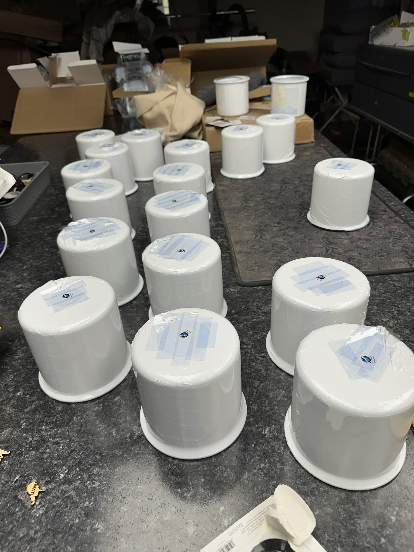 Customized Metal Enamel Pet Treat Jar