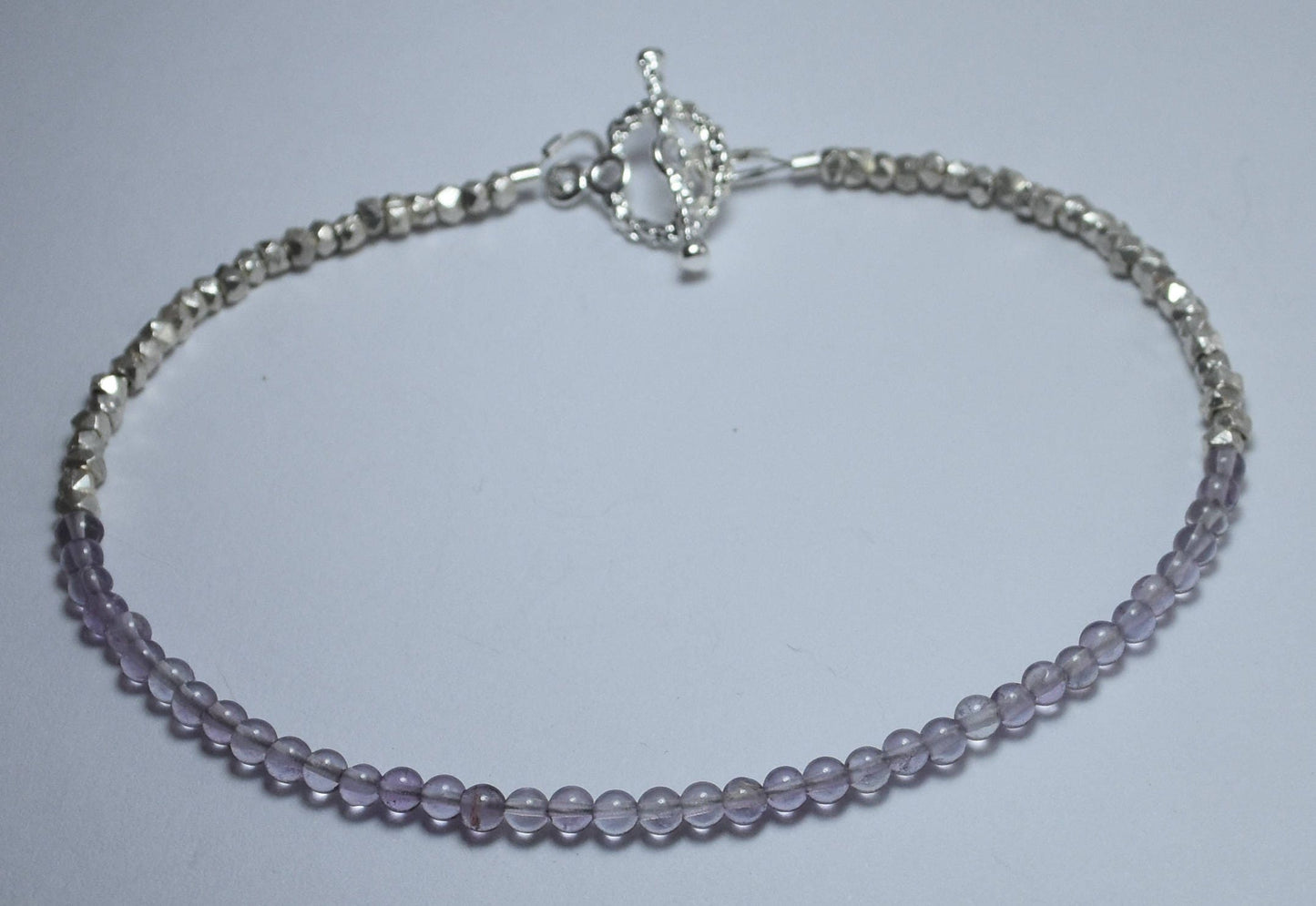Minimalist Amethyst Bracelet
