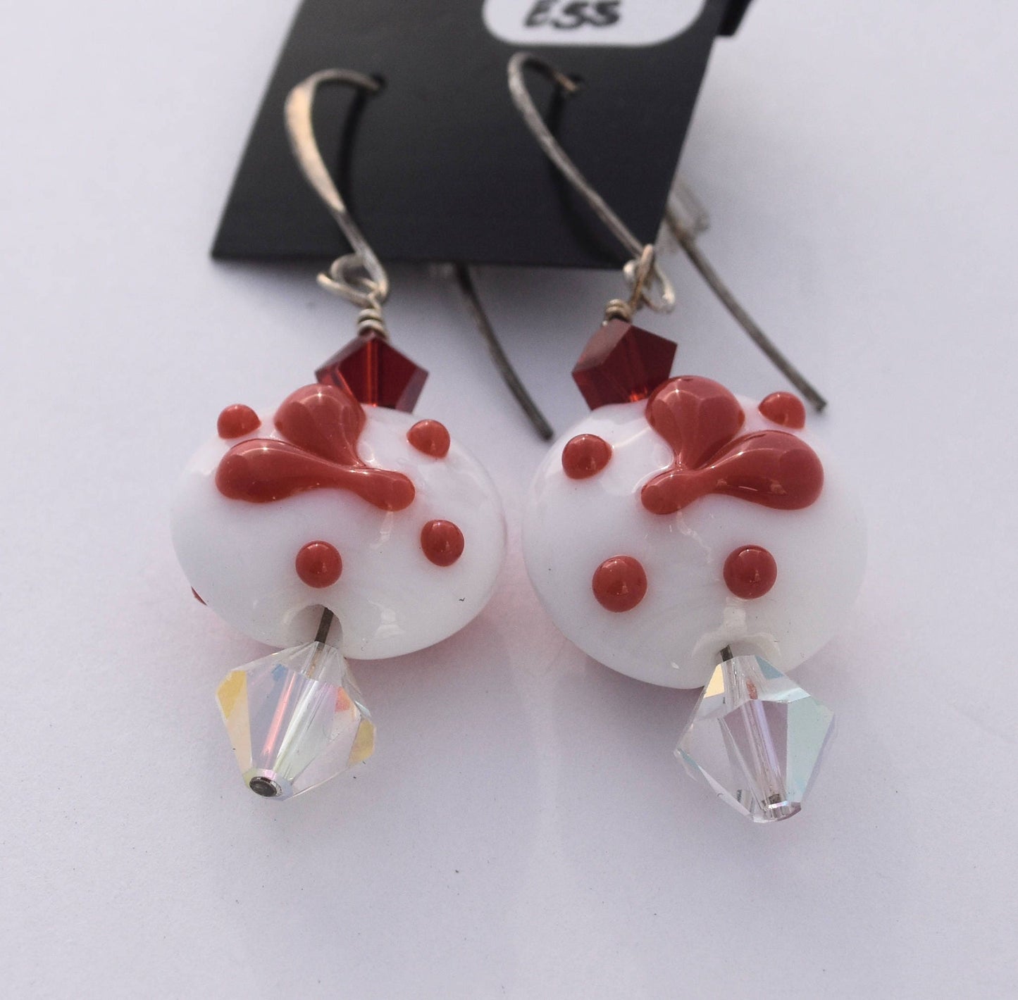 Lampwork and Crystal Jewelry Set