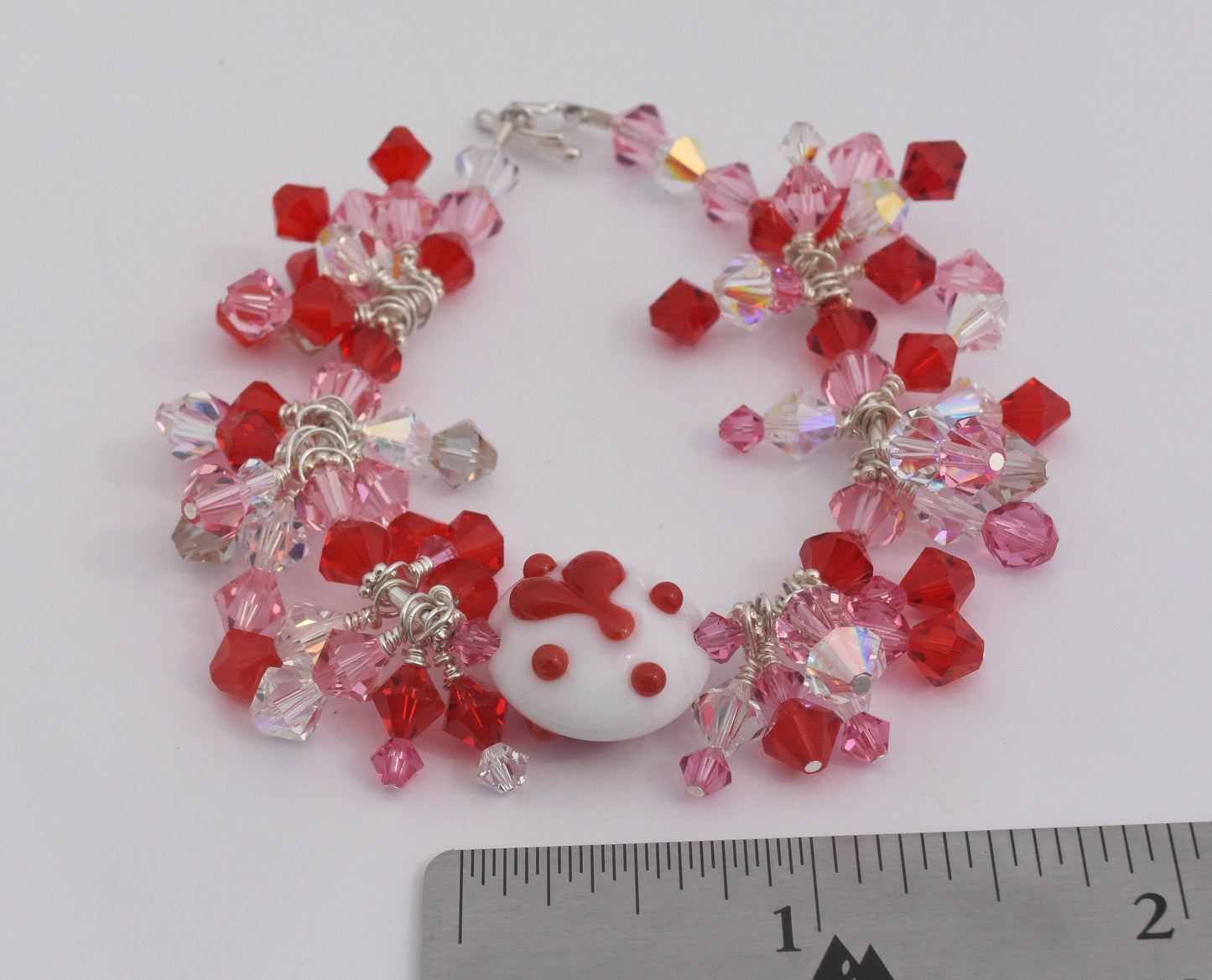 Lampwork and Crystal Jewelry Set