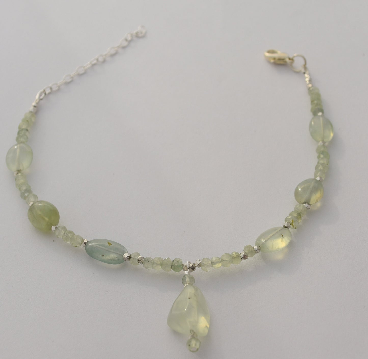 Prehnite Ankle Bracele