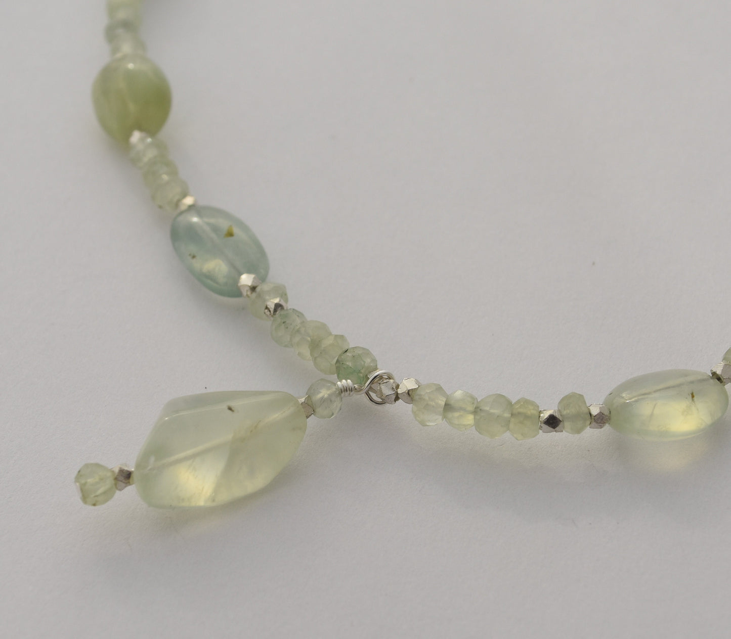 Prehnite Ankle Bracele