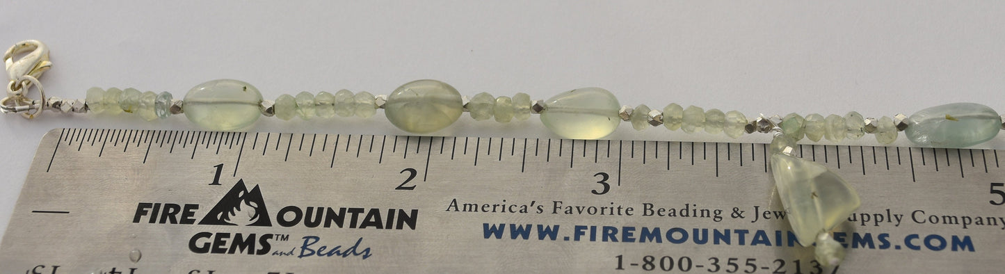 Prehnite Ankle Bracele