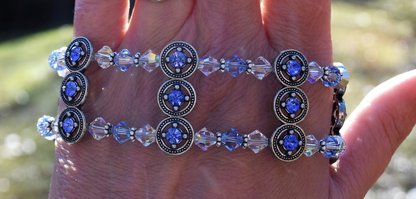 Crystal Two Strand Bracelet