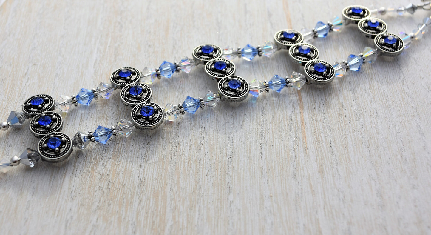 Crystal Two Strand Bracelet