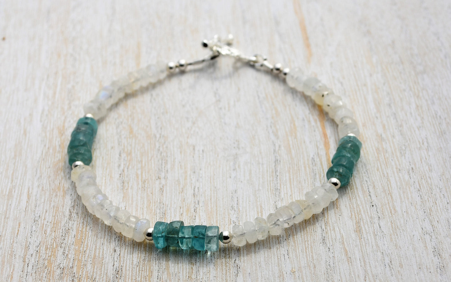 Apatite Moonstone Bracelet