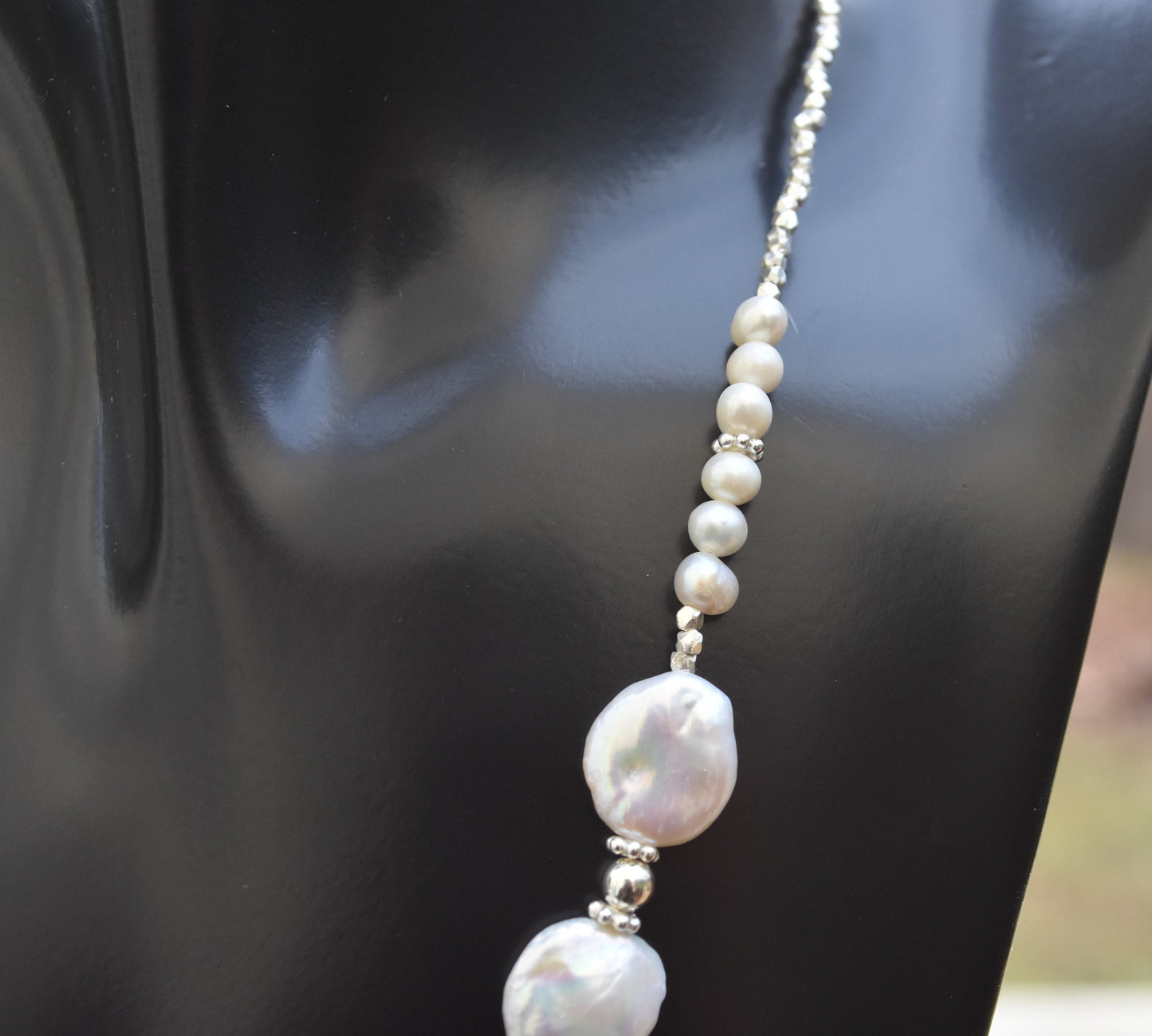 Freshwater Coin Pearl Necklace
