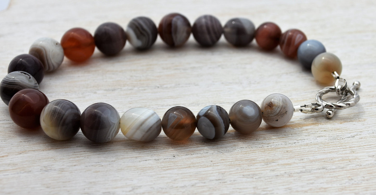Botswana Agate Bracelet