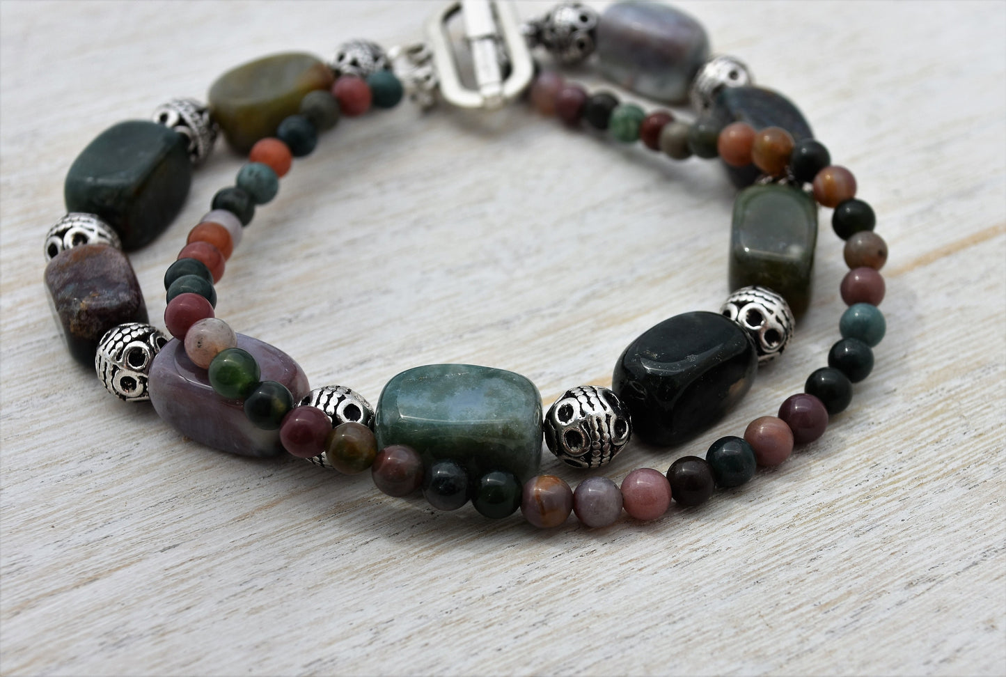 Indian Agate Bracelet