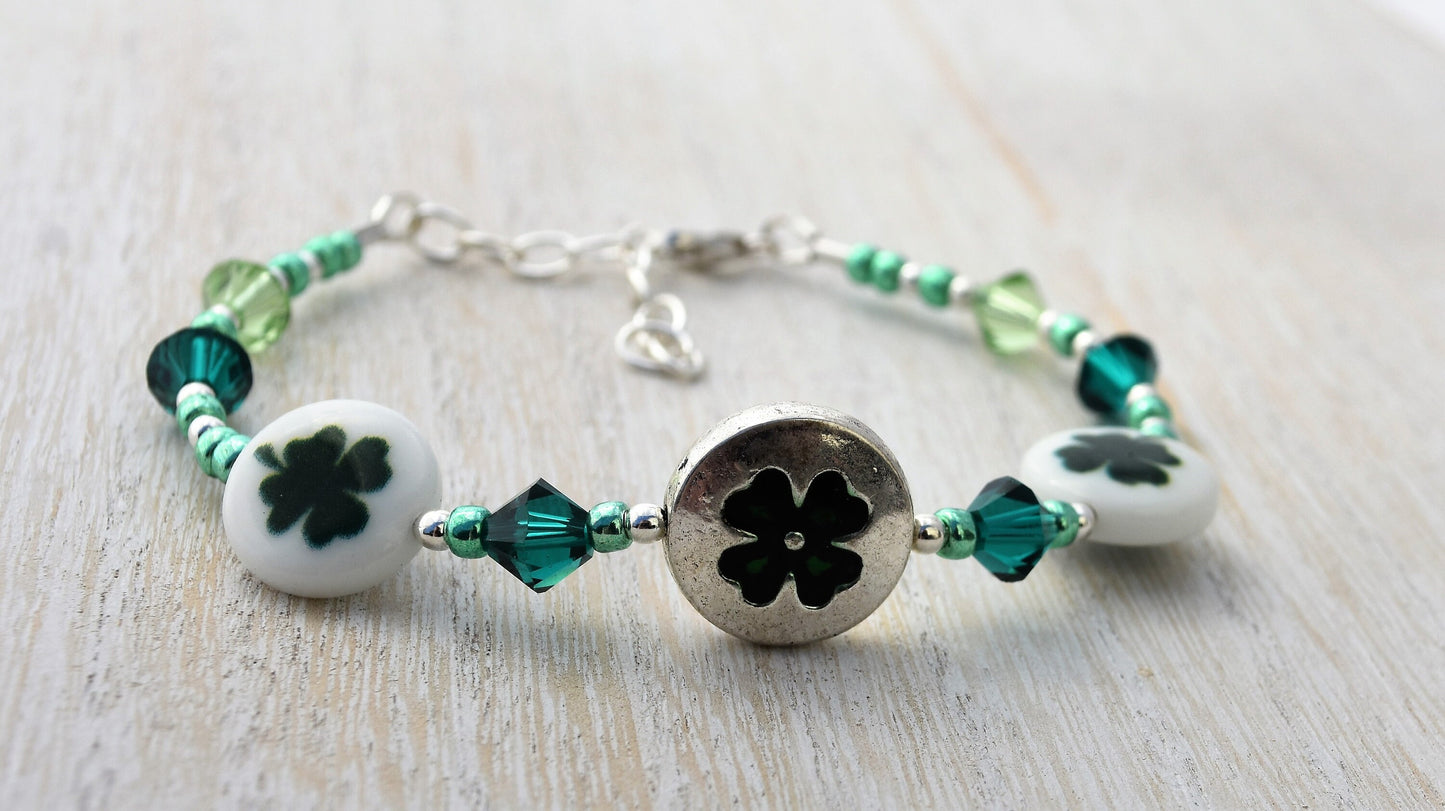 Lucky Shamrock Bracelet