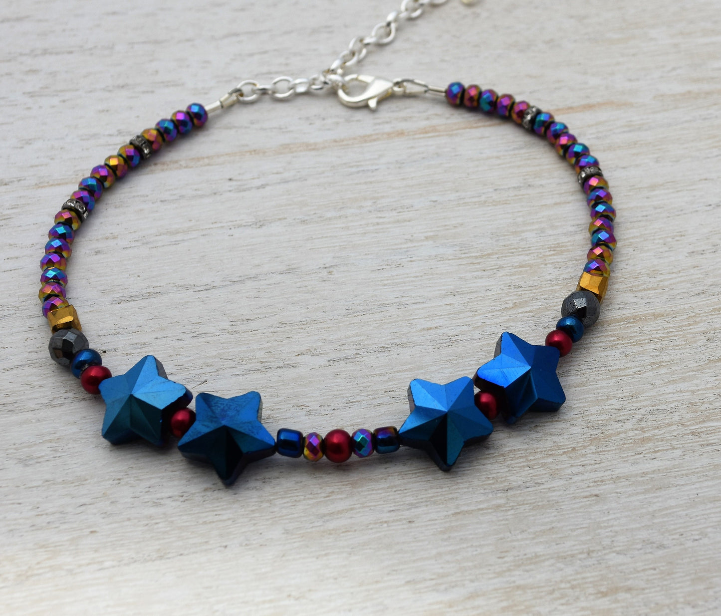 Patriotic Ankle Bracelet