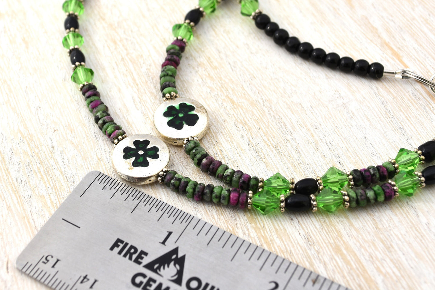 Shamrock Herding Whistle Lanyard