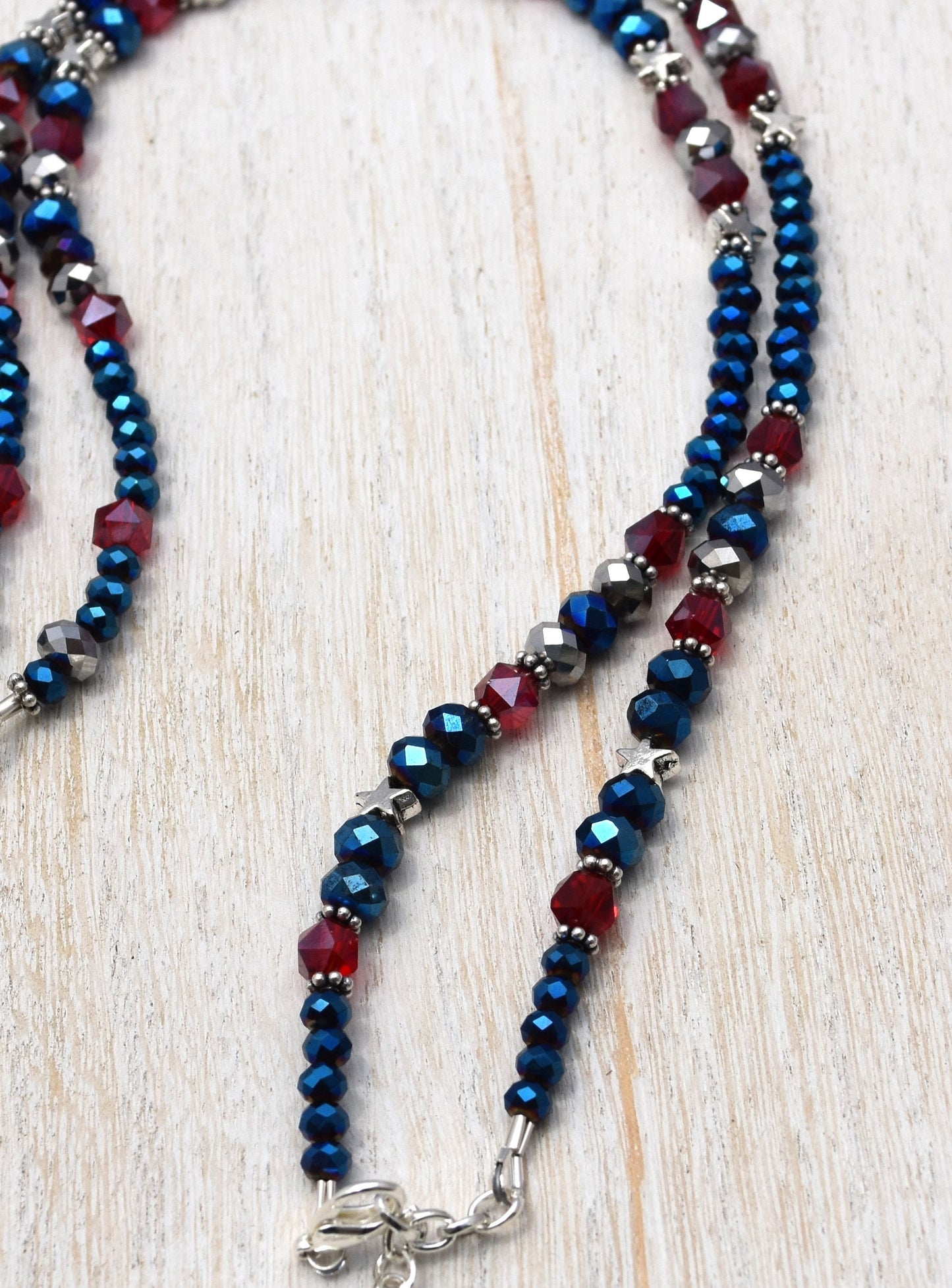 Patriotic Lanyard