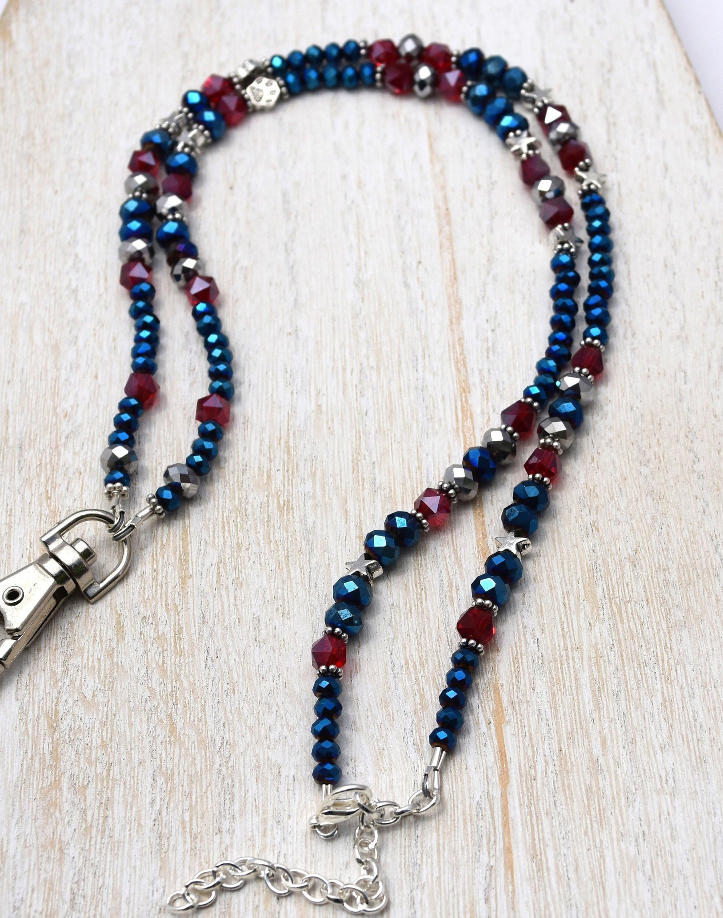 Patriotic Lanyard