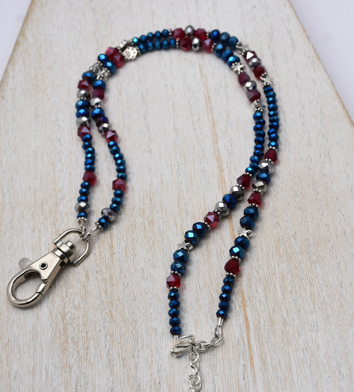Patriotic Lanyard