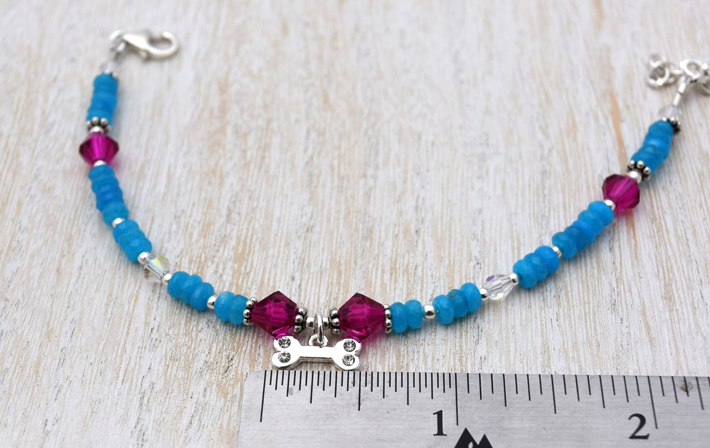 Dog Bone Charm Bracelet