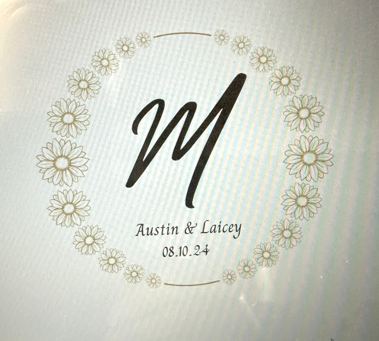 Personalized Wedding Cork Coasters, Wedding Favors
