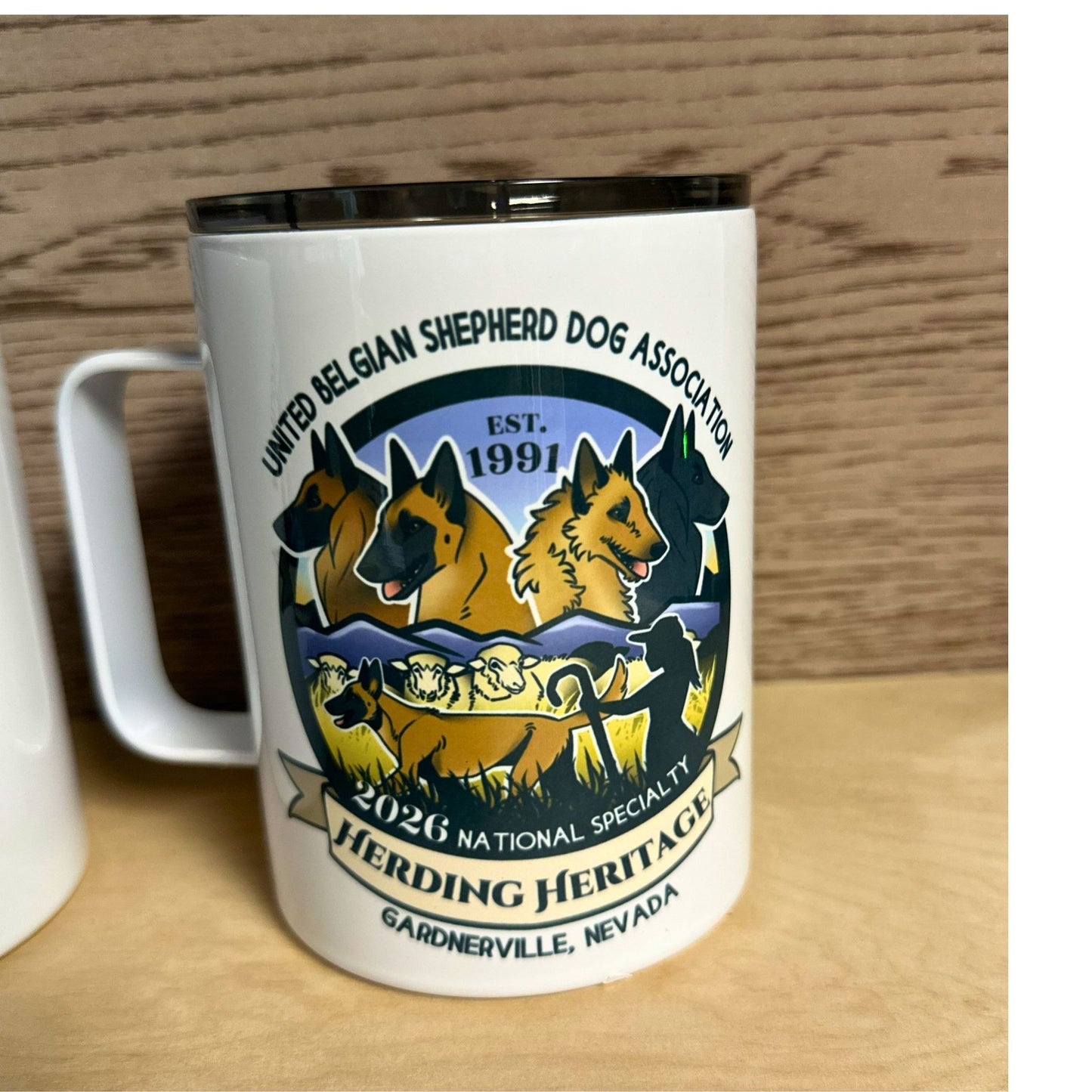 UBSDA Logo Stainless Hot or Cold Travel Mug