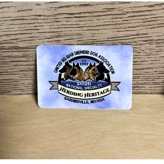 UBSDA Logo Aluminum Magnet