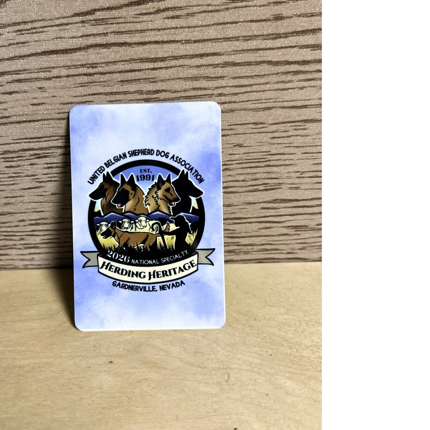 UBSDA Logo Aluminum Magnet