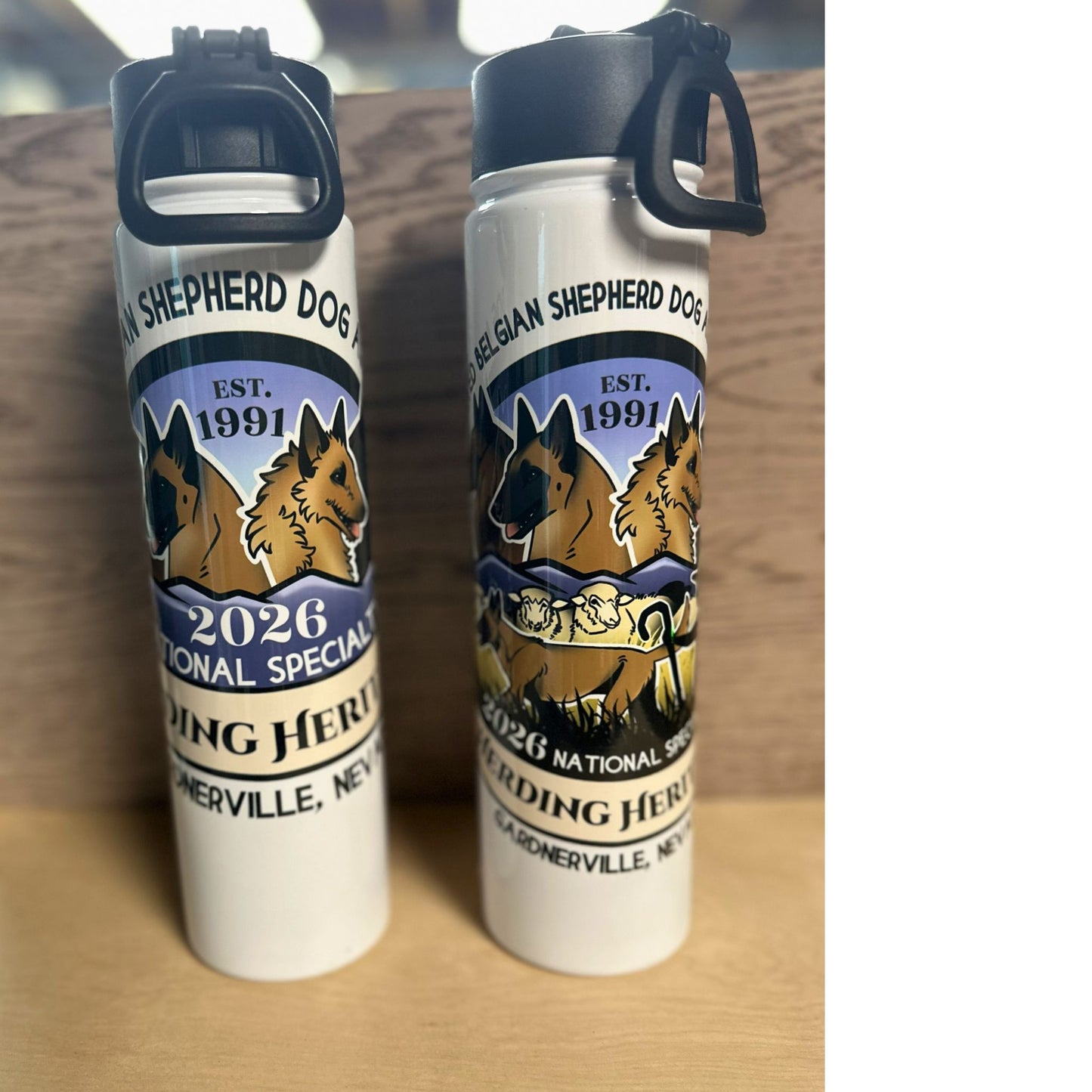 UBSDA Logo Double Walled Water Bottle