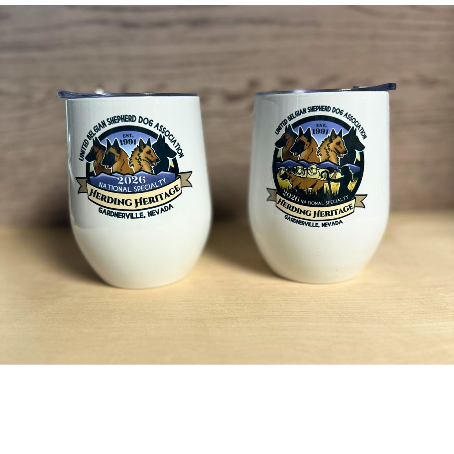 UBSDA Logo Stainless Hot or Cold Wine Tumbler