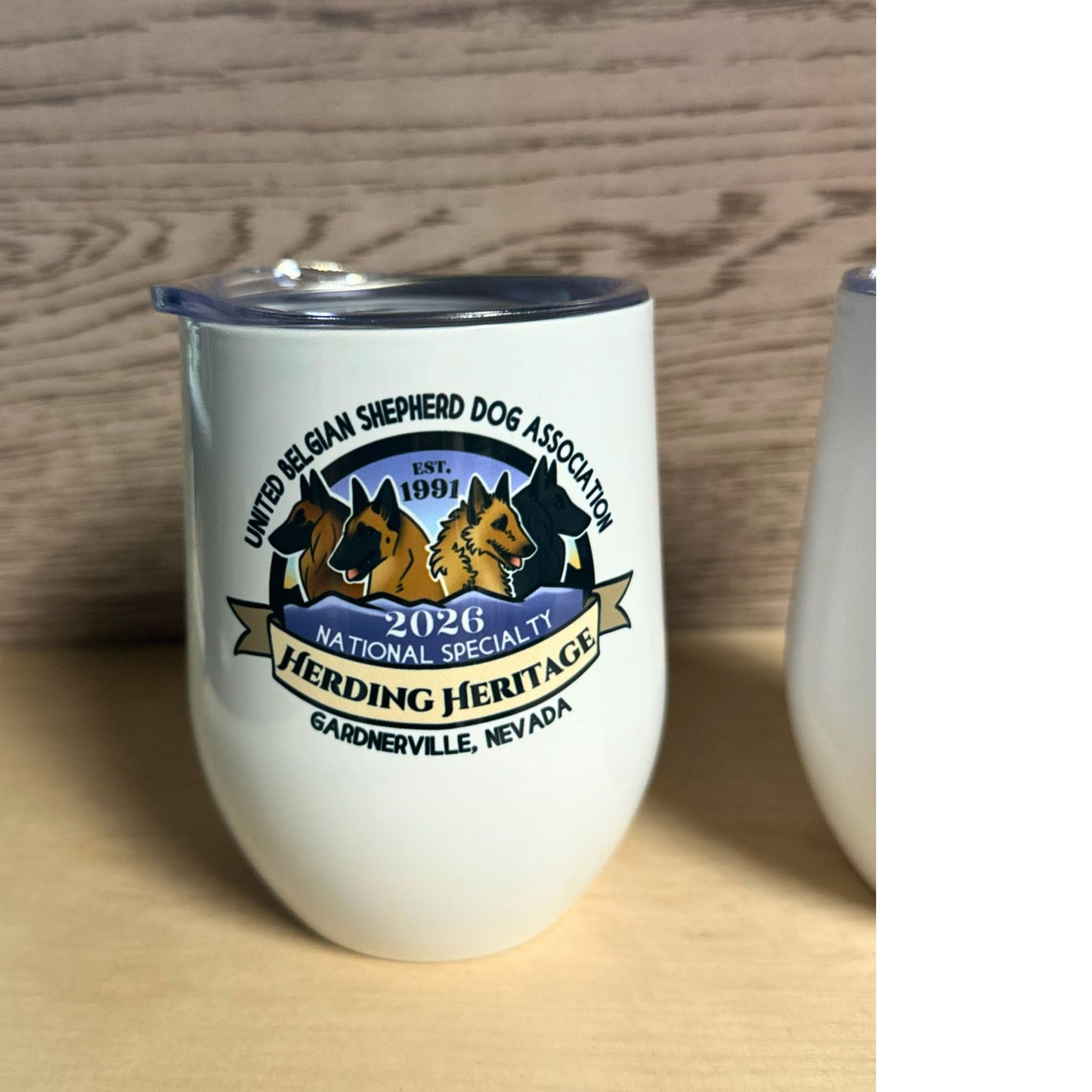 UBSDA Logo Stainless Hot or Cold Wine Tumbler