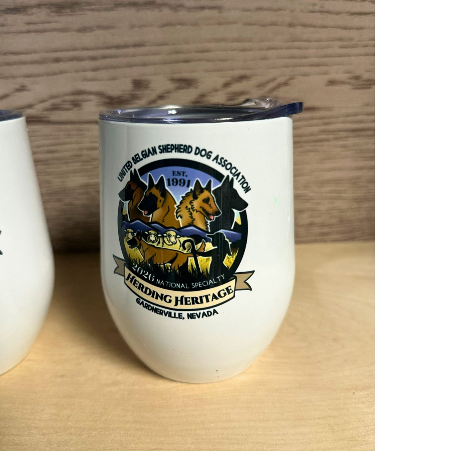 UBSDA Logo Stainless Hot or Cold Wine Tumbler