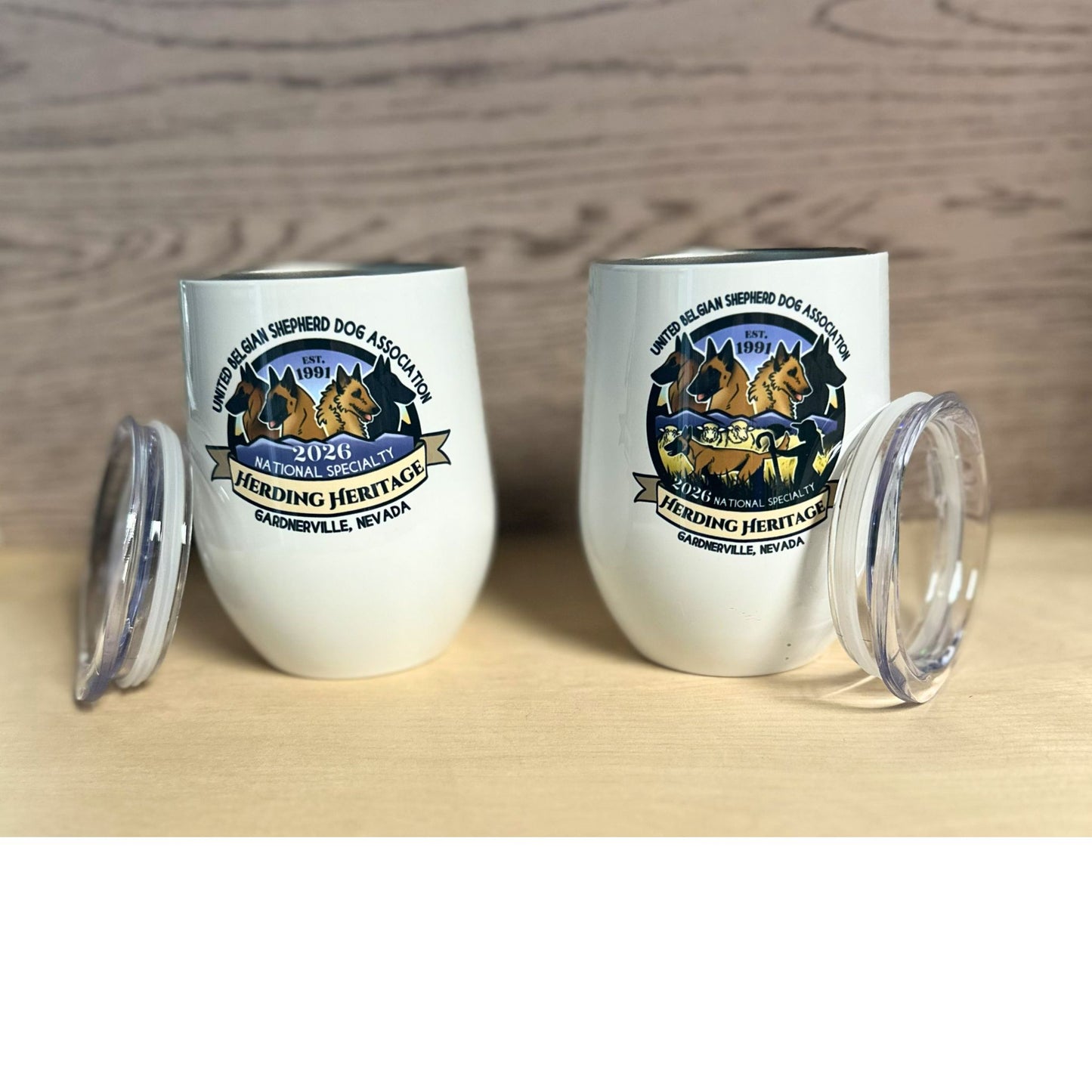 UBSDA Logo Stainless Hot or Cold Wine Tumbler