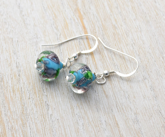 Artisan Lampwork Dangle Earrings