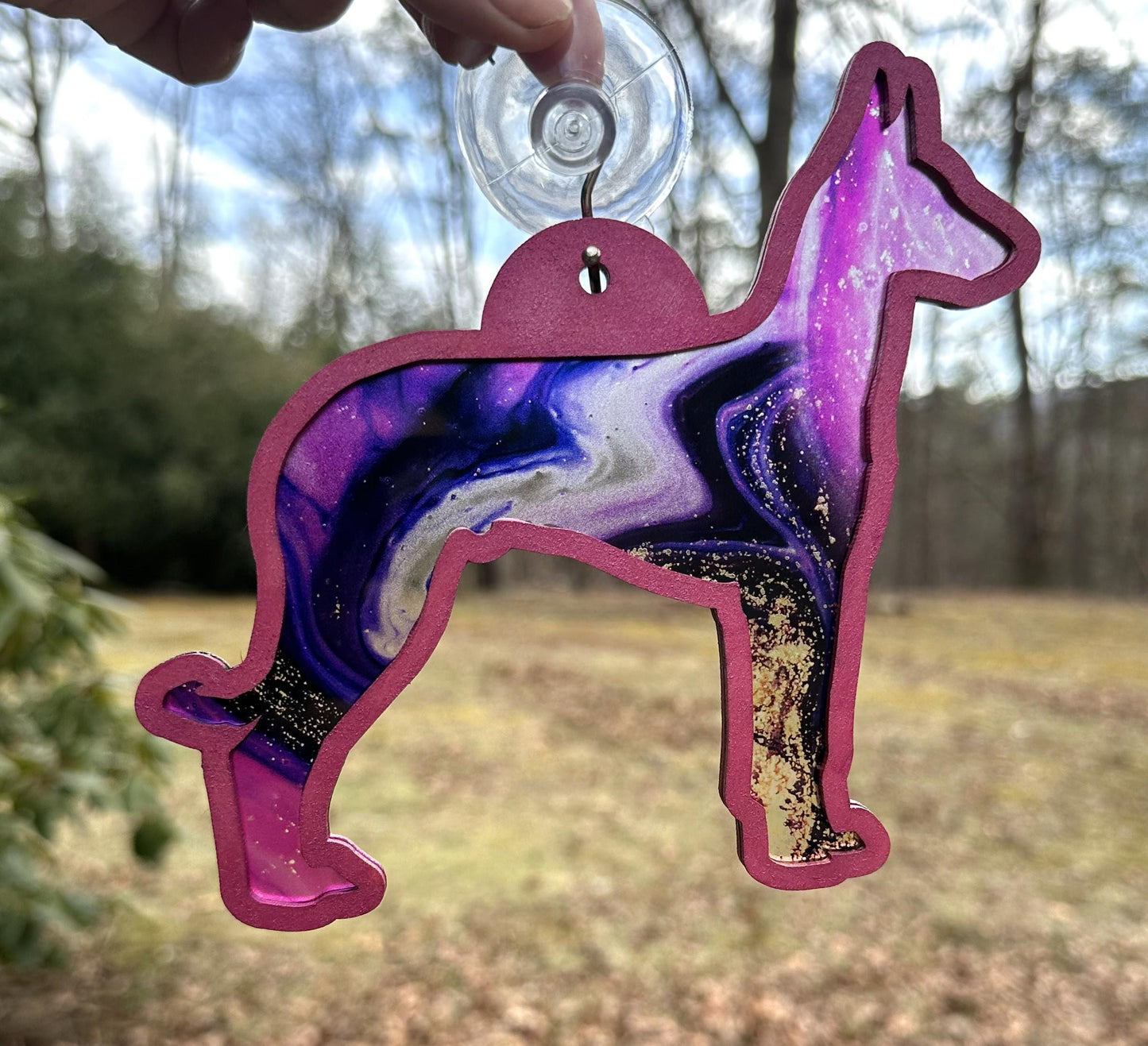 Ibizan Hound Suncatcher