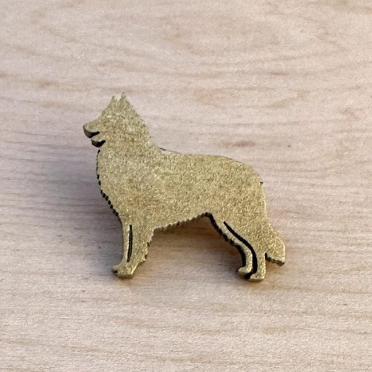 Belgian Sheepdog Lapel Pin