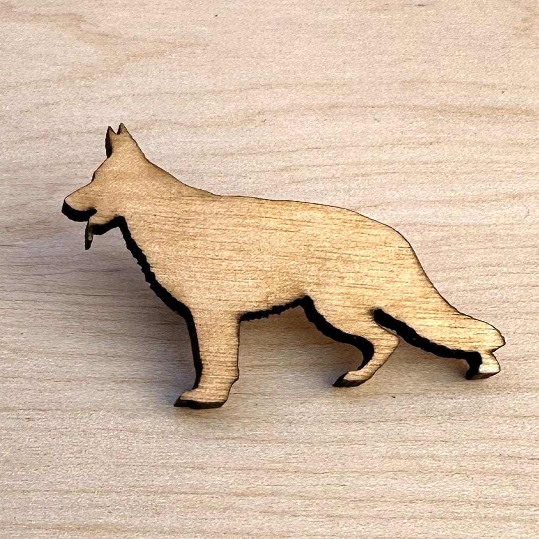 German Shepherd Lapel Pin