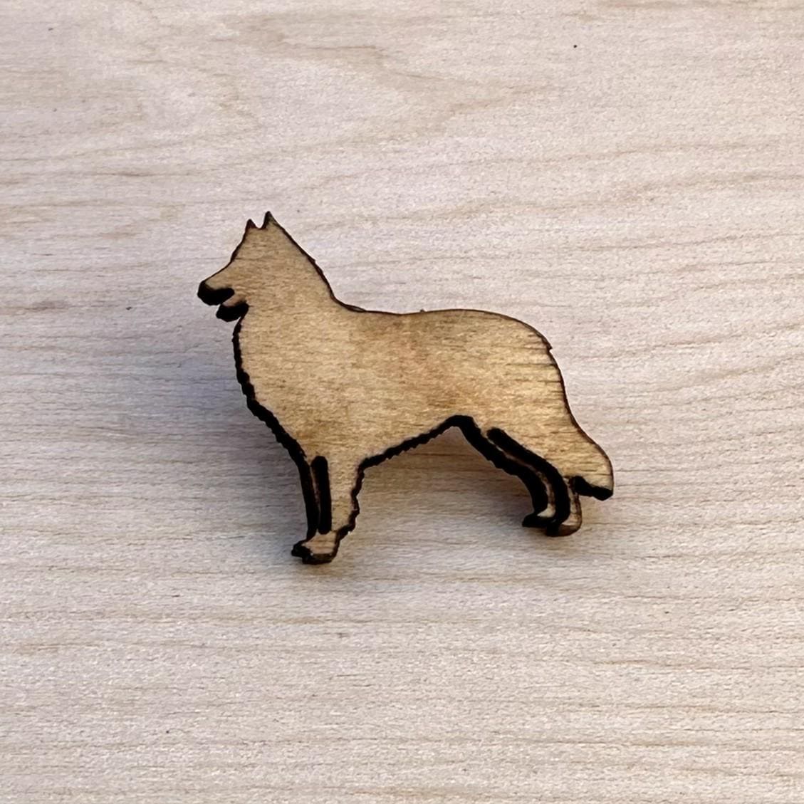 Belgian Sheepdog Lapel Pin