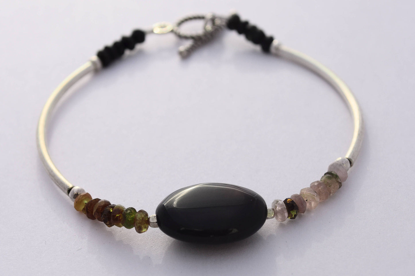 Tourmaline Bangle Bracelet