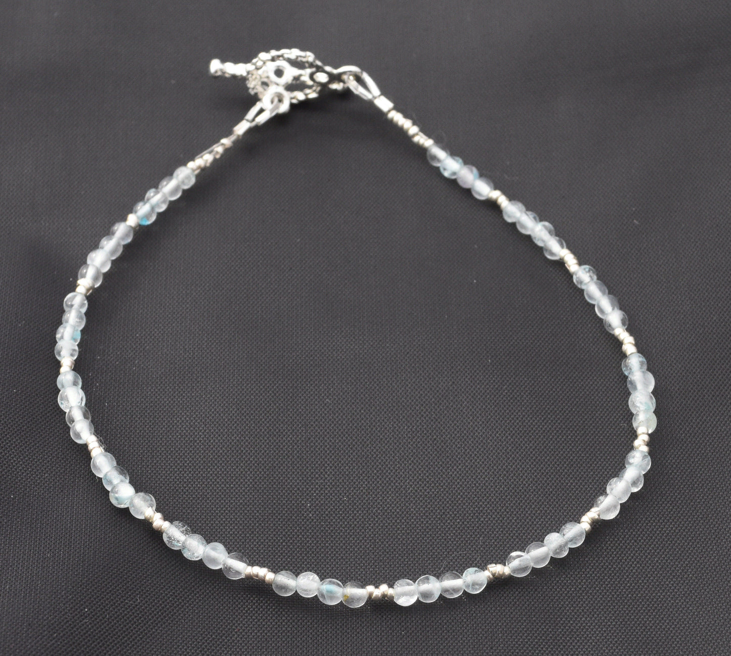 March Birthstone Aquamarine Bracelet