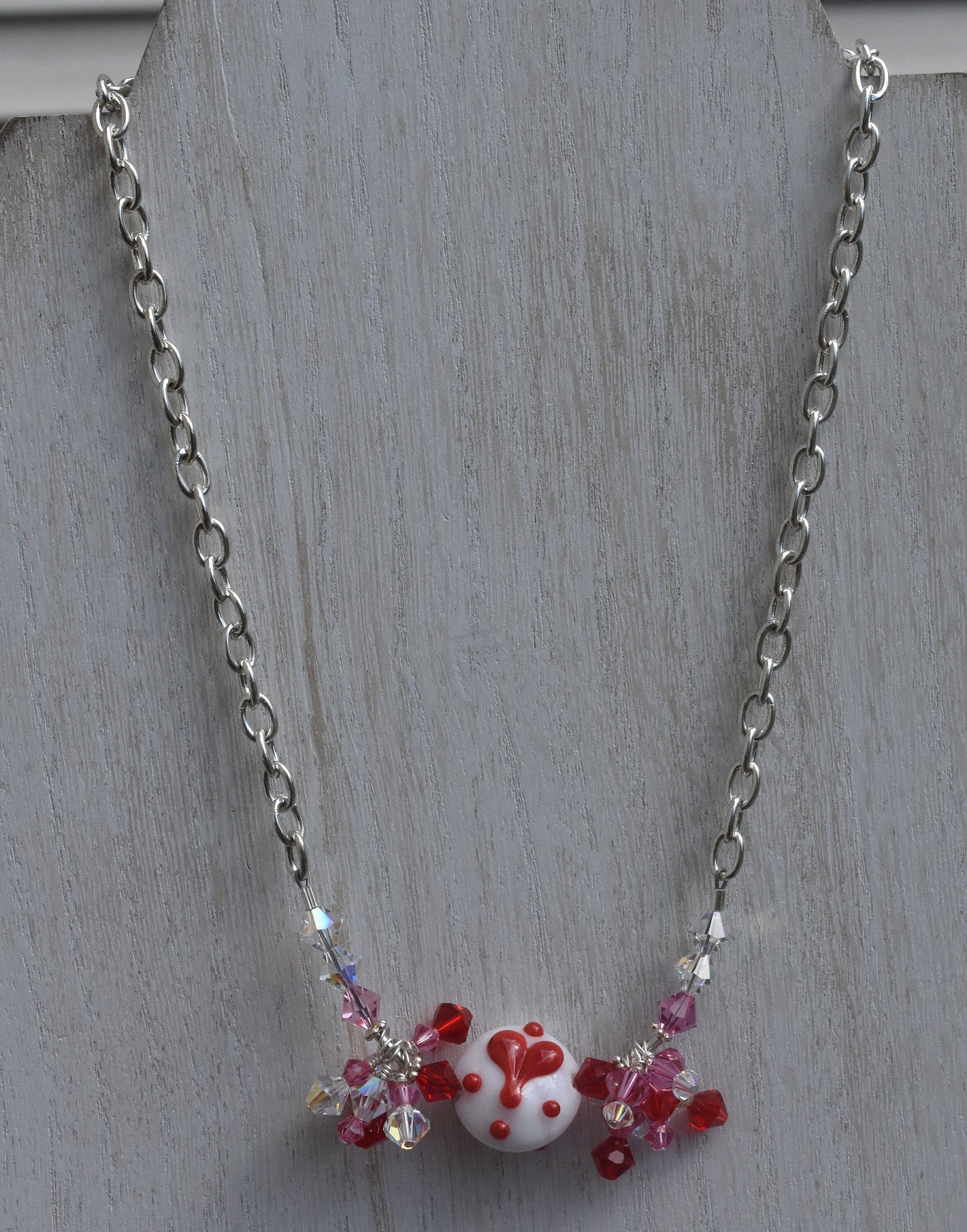 Lampwork and Crystal Jewelry Set